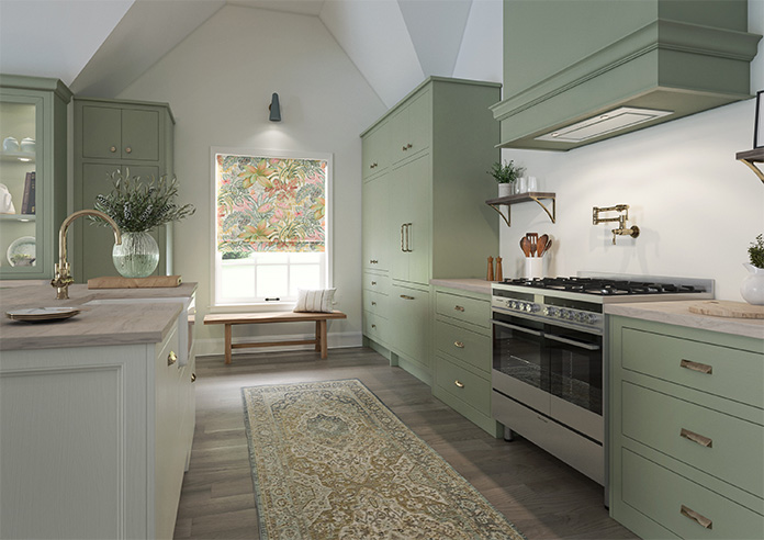 Canopy, Tranquil Oasis - Roman Blind - Image 6